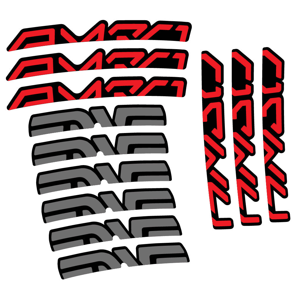 Stickers Enve AM30 2021 compatibles - Autocollants roue vélo VTT