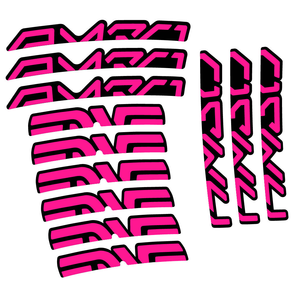 Stickers Enve AM30 2021 compatibles - Autocollants roue vélo VTT