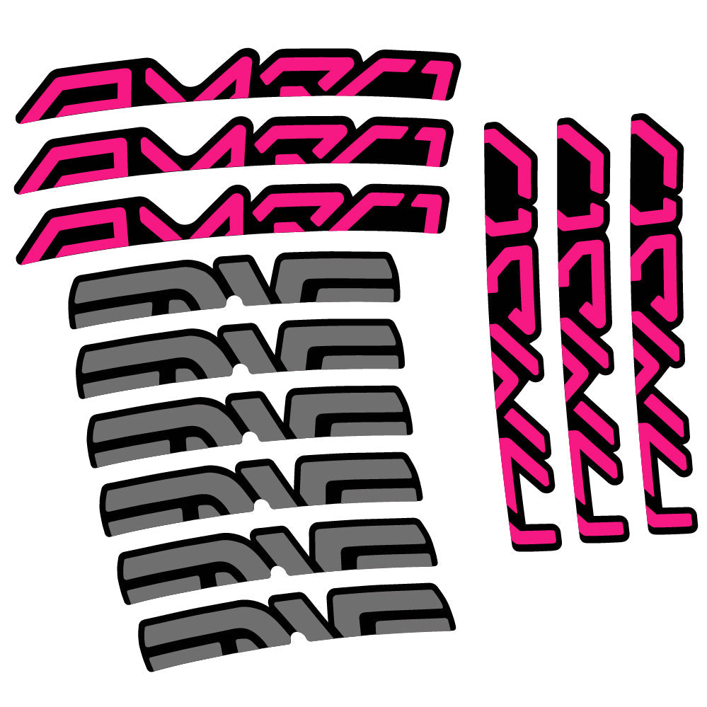 Stickers Enve AM30 2021 compatibles - Autocollants roue vélo VTT