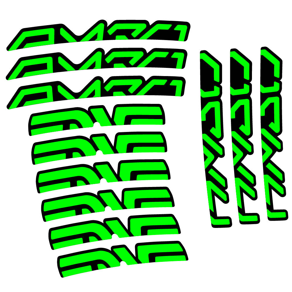 Stickers Enve AM30 2021 compatibles - Autocollants roue vélo VTT