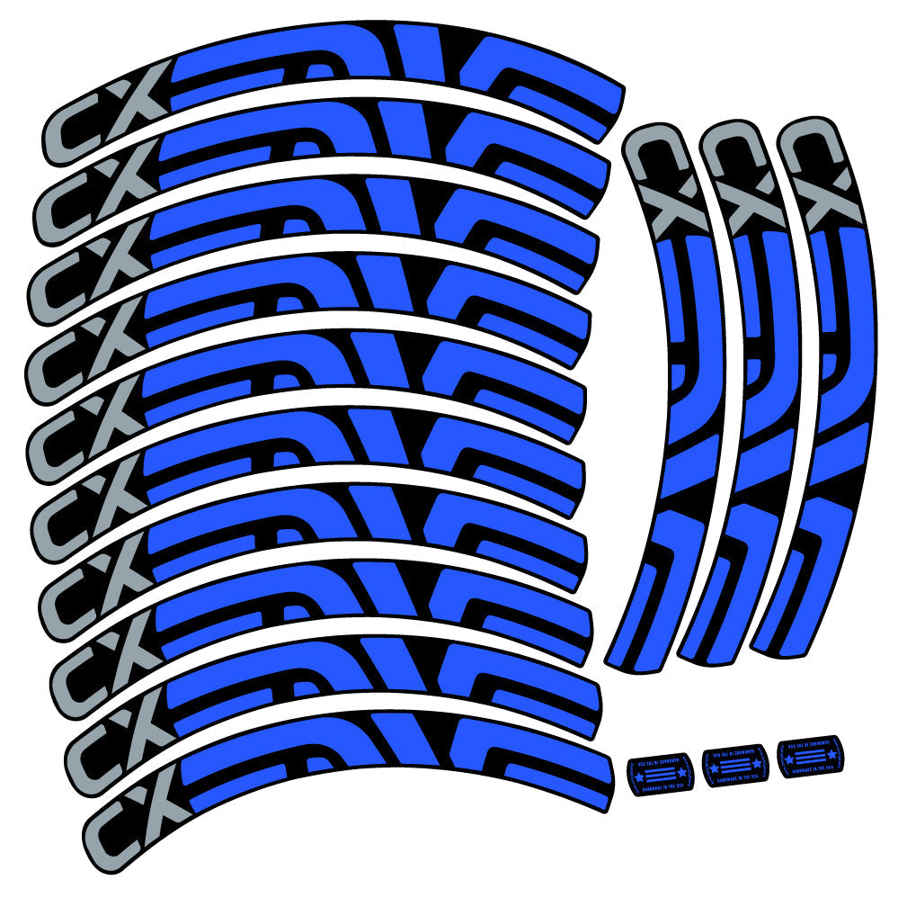 Stickers Enve CX compatibles Autocollants roues VTT 29"