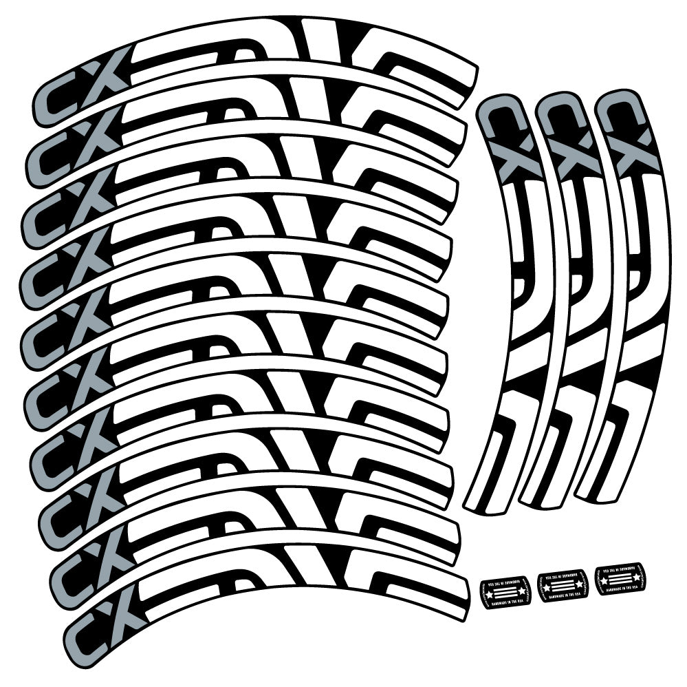 Stickers Enve CX compatibles Autocollants roues VTT 29"