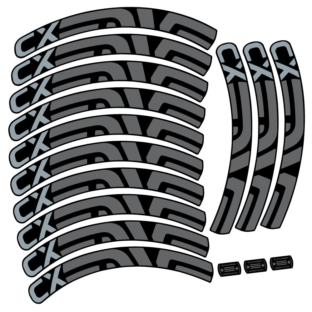 Stickers Enve CX compatibles Autocollants roues VTT 29"