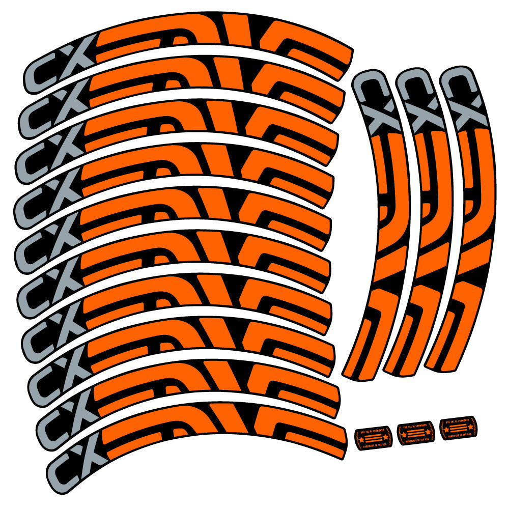 Stickers Enve CX compatibles Autocollants roues VTT 29"