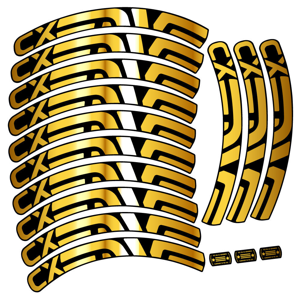 Stickers Enve CX compatibles Autocollants roues VTT 29"