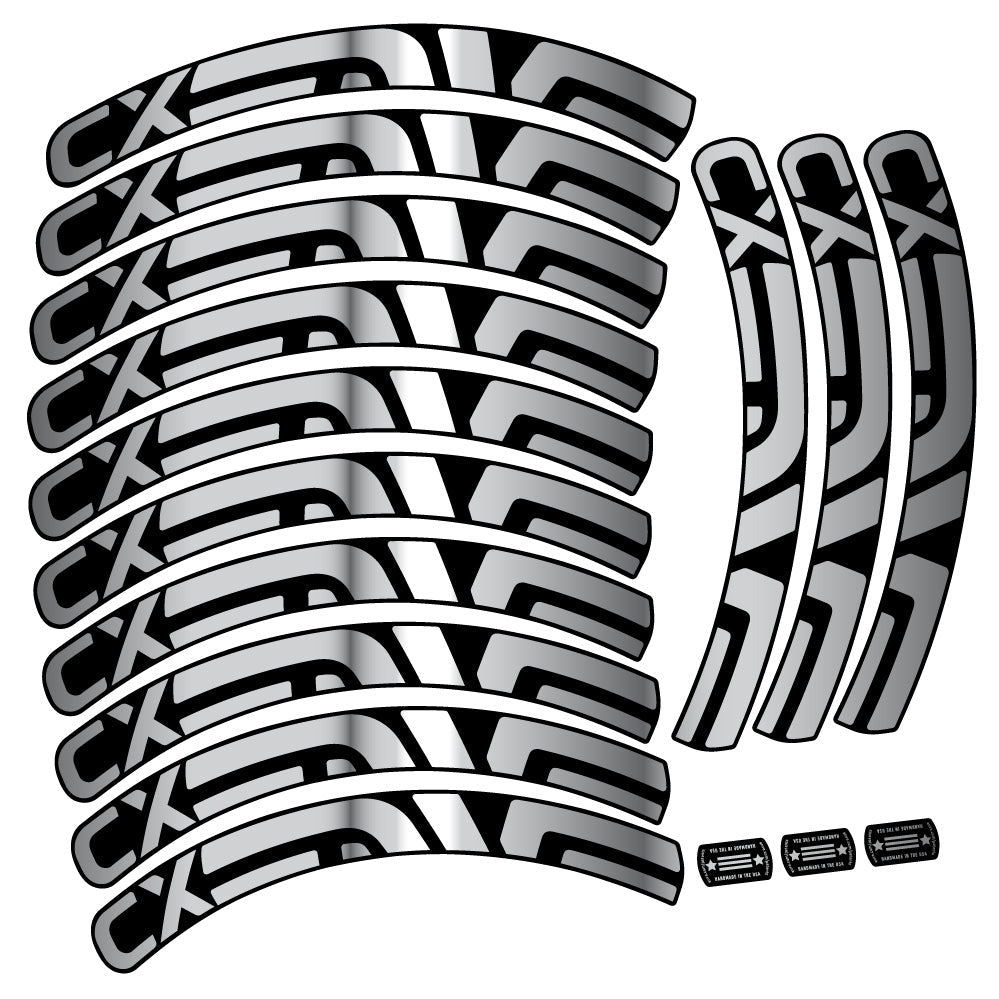 Stickers Enve CX compatibles Autocollants roues VTT 29"