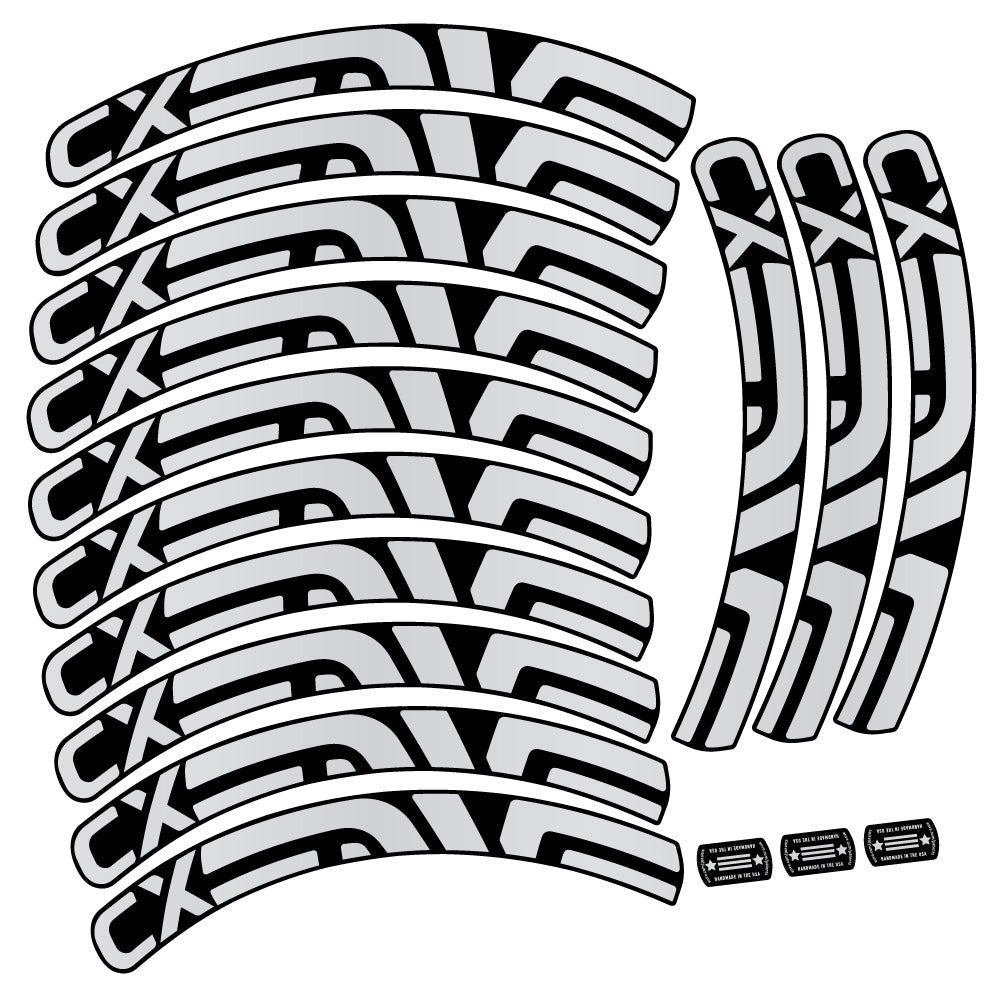 Stickers Enve CX compatibles Autocollants roues VTT 29"