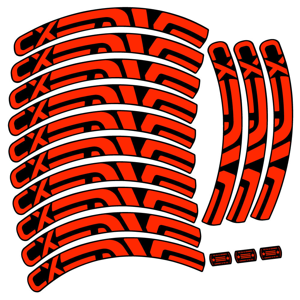 Stickers Enve CX compatibles Autocollants roues VTT 29"