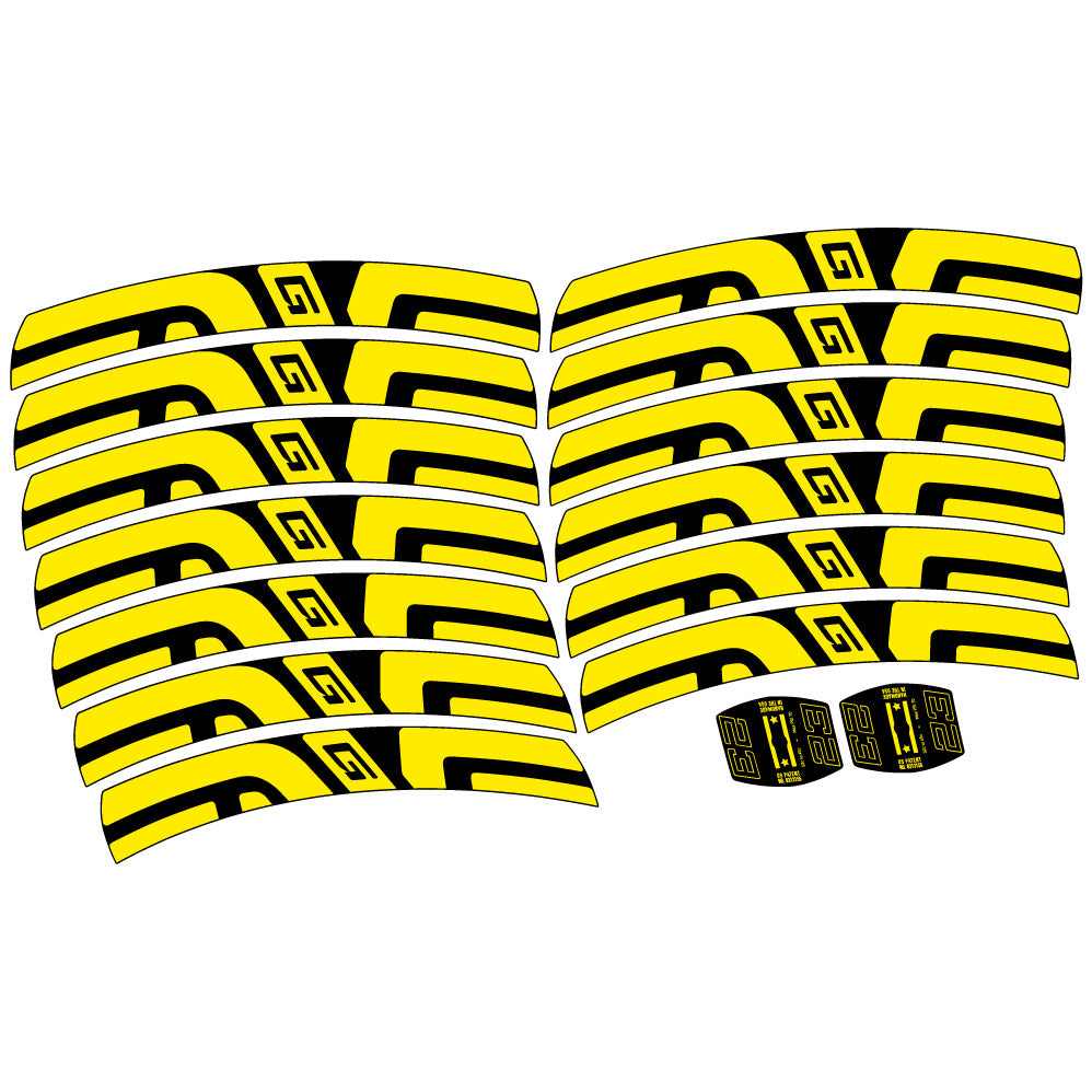 Stickers Enve G23 compatibles Autocollants roues VTT 29"