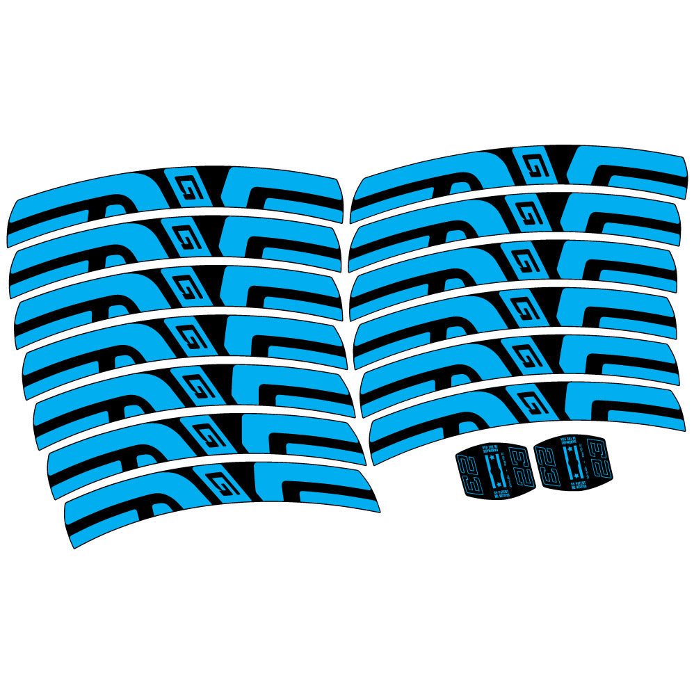 Stickers Enve G23 compatibles Autocollants roues VTT 29"