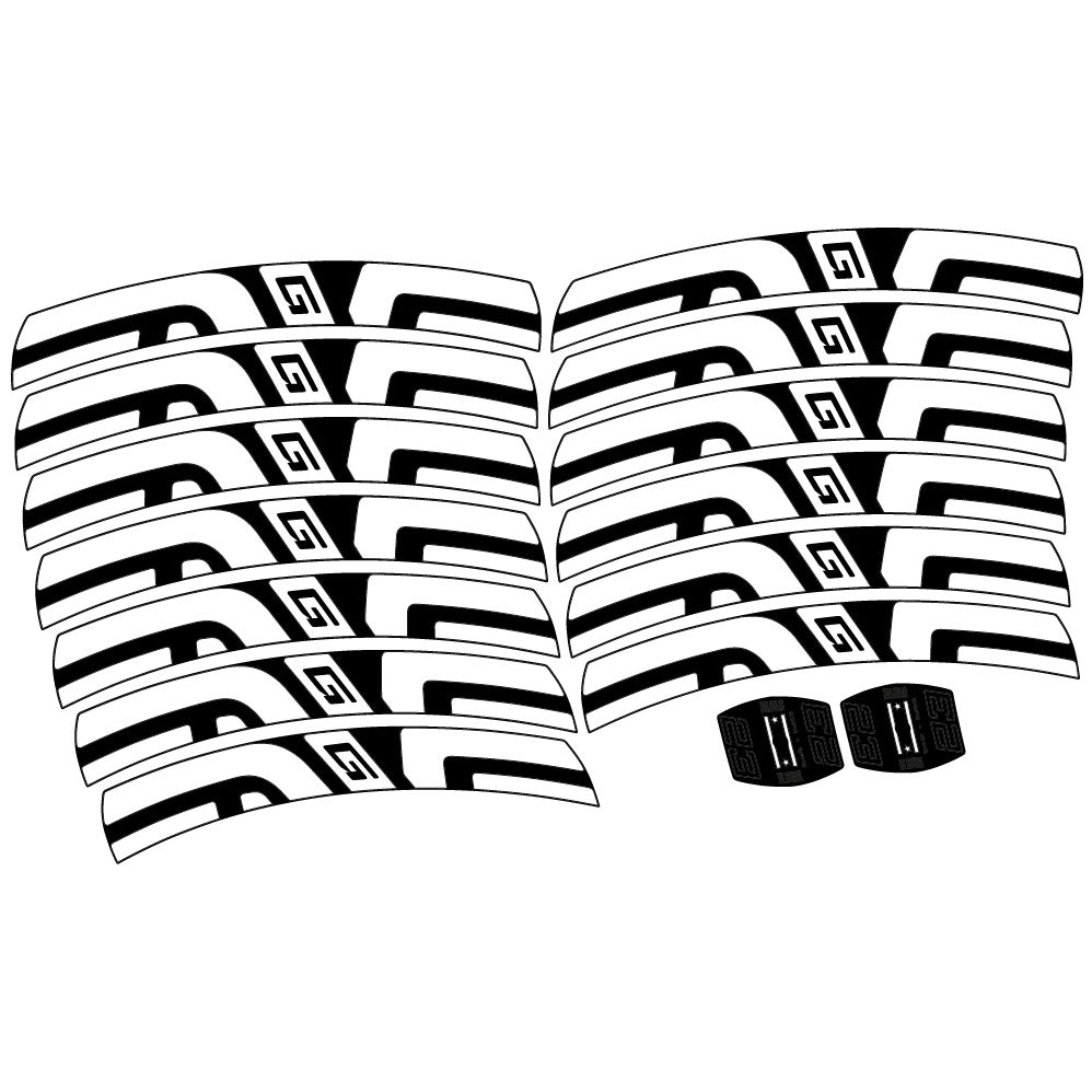 Stickers Enve G23 compatibles Autocollants roues VTT 29"