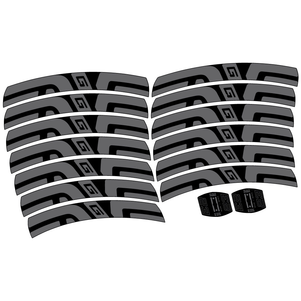 Stickers Enve G23 compatibles Autocollants roues VTT 29"