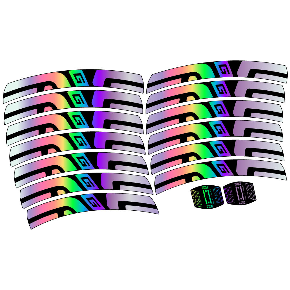 Stickers Enve G23 compatibles Autocollants roues VTT 29"