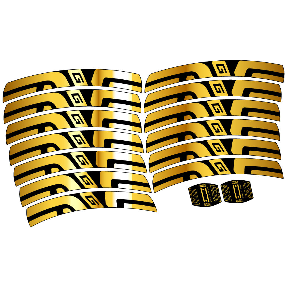 Stickers Enve G23 compatibles Autocollants roues VTT 29"