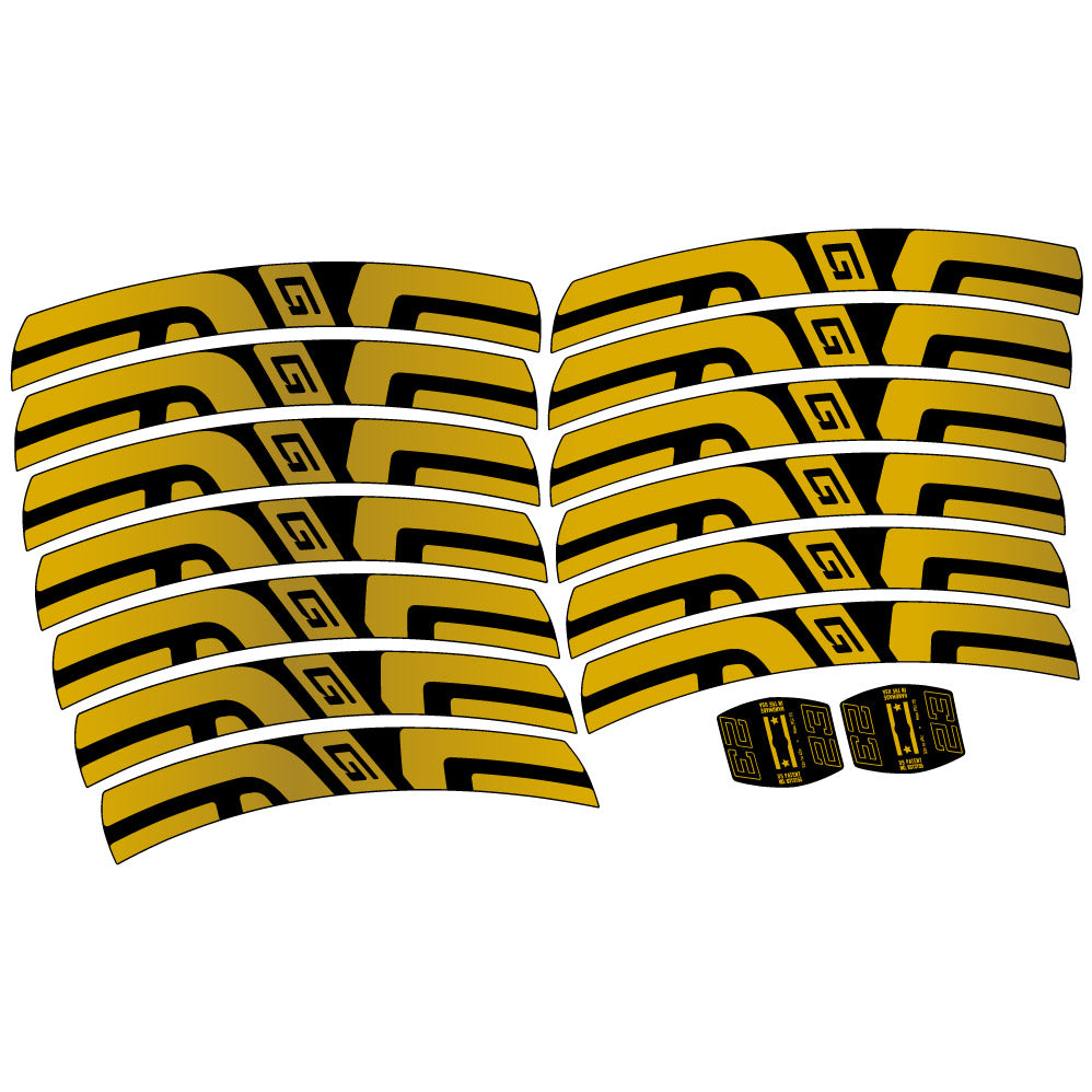 Stickers Enve G23 compatibles Autocollants roues VTT 29"