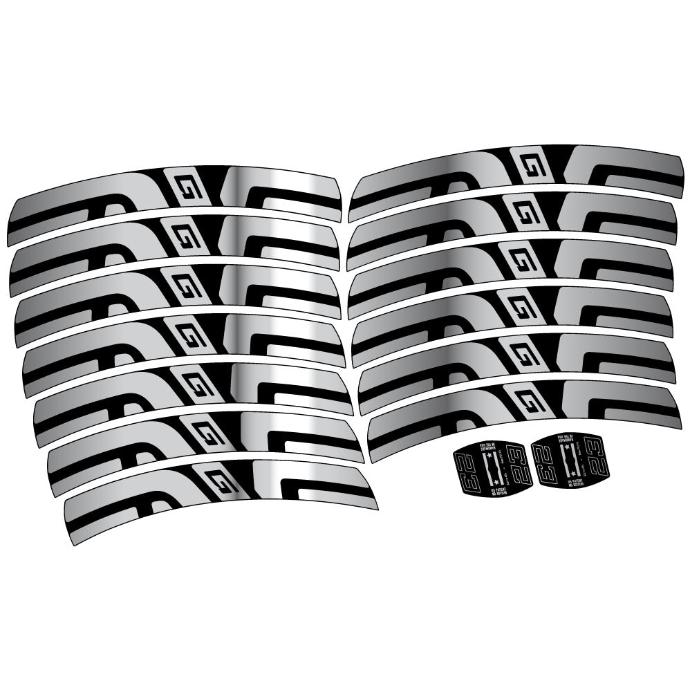 Stickers Enve G23 compatibles Autocollants roues VTT 29"