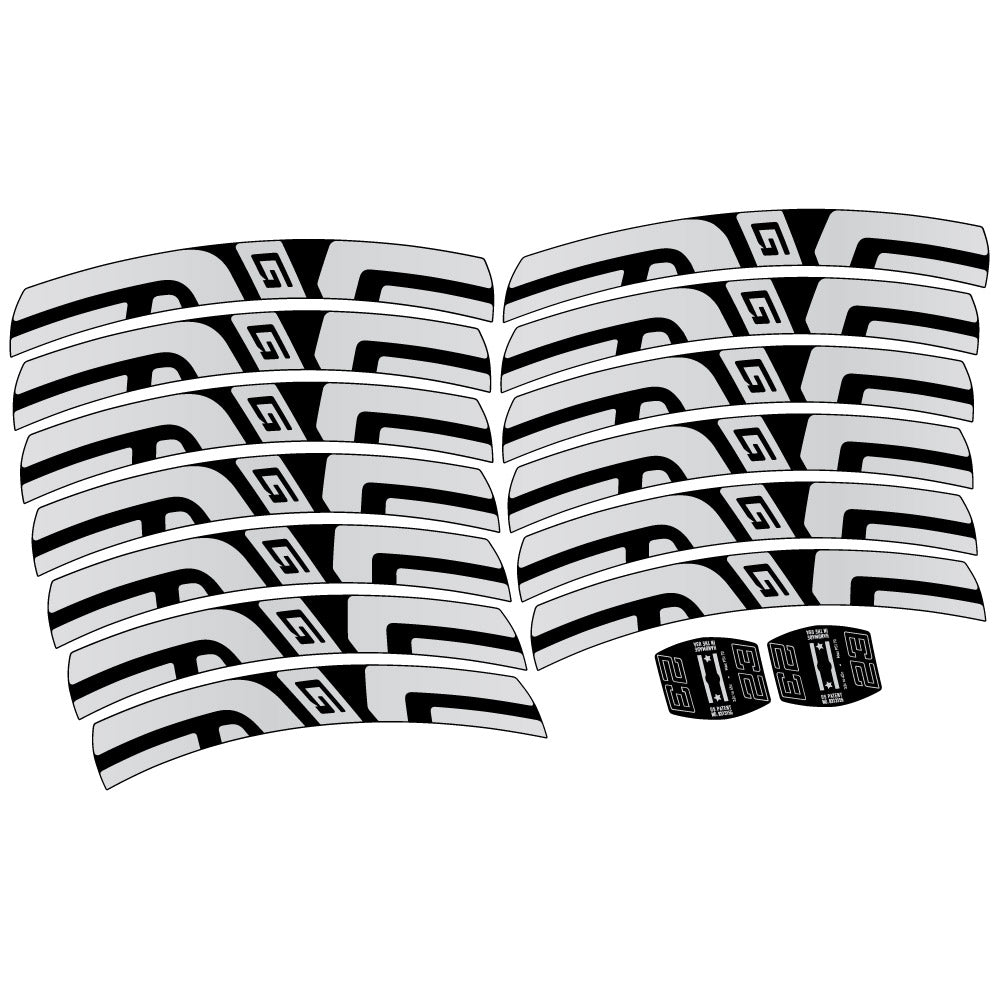 Stickers Enve G23 compatibles Autocollants roues VTT 29"
