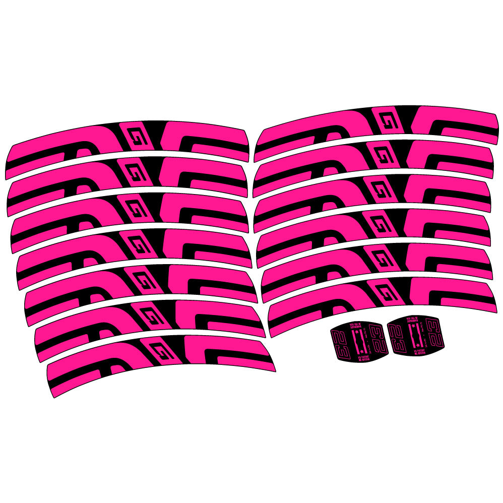 Stickers Enve G23 compatibles Autocollants roues VTT 29"