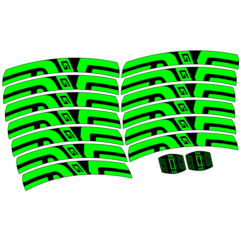 Stickers Enve G23 compatibles Autocollants roues VTT 29"