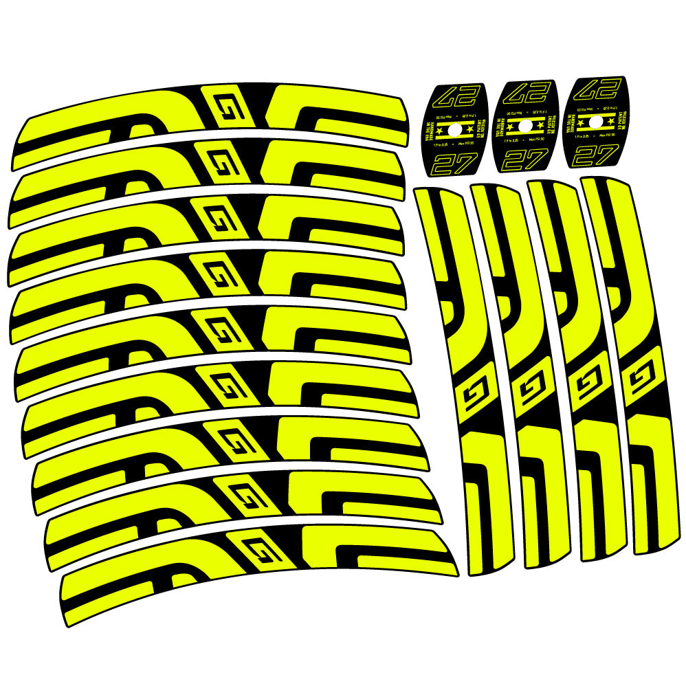 Stickers Enve G27 compatibles Autocollants roues VTT 29"