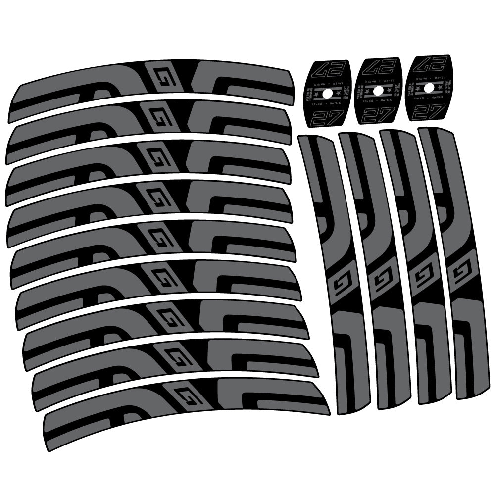 Stickers Enve G27 compatibles Autocollants roues VTT 29"