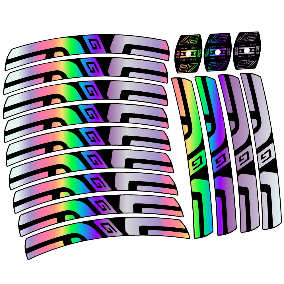 Stickers Enve G27 compatibles Autocollants roues VTT 29"