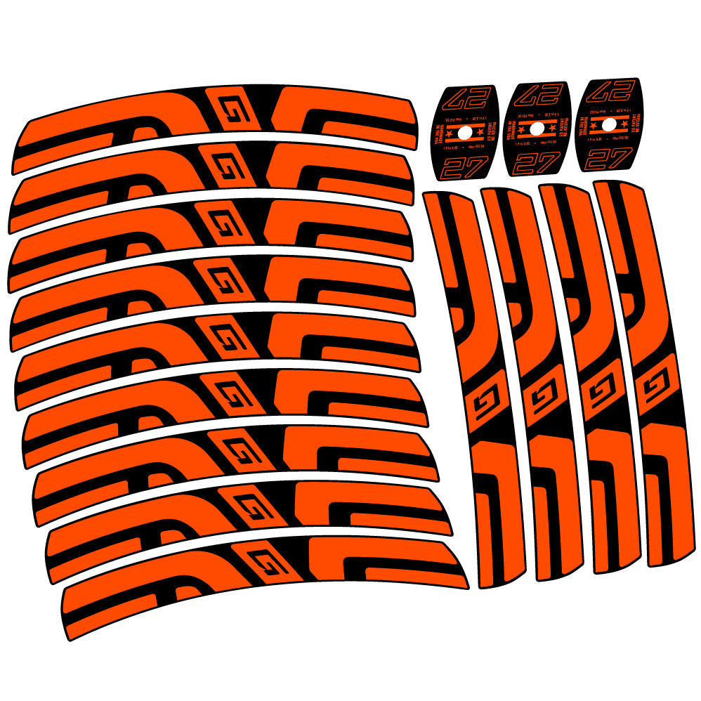 Stickers Enve G27 compatibles Autocollants roues VTT 29"