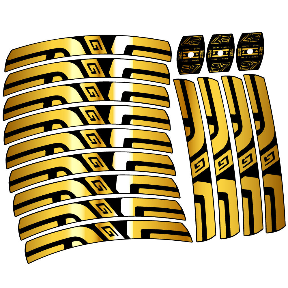 Stickers Enve G27 compatibles Autocollants roues VTT 29"