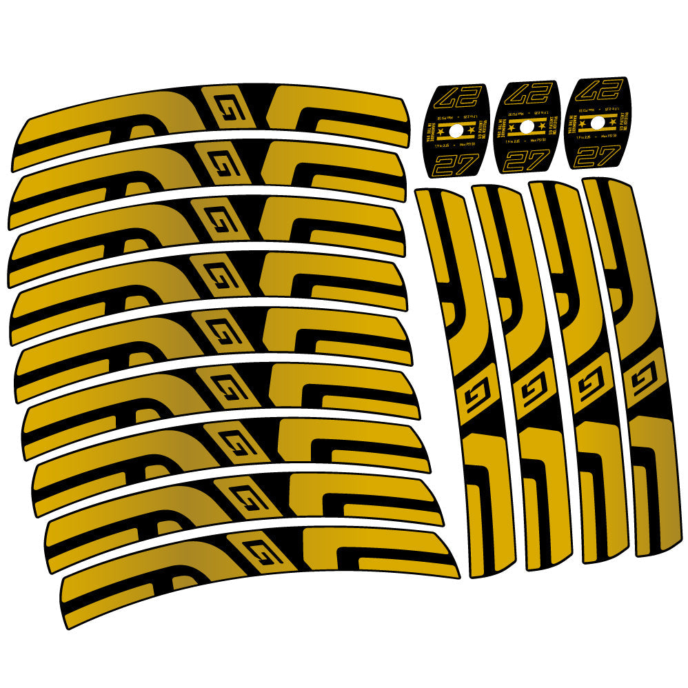 Stickers Enve G27 compatibles Autocollants roues VTT 29"