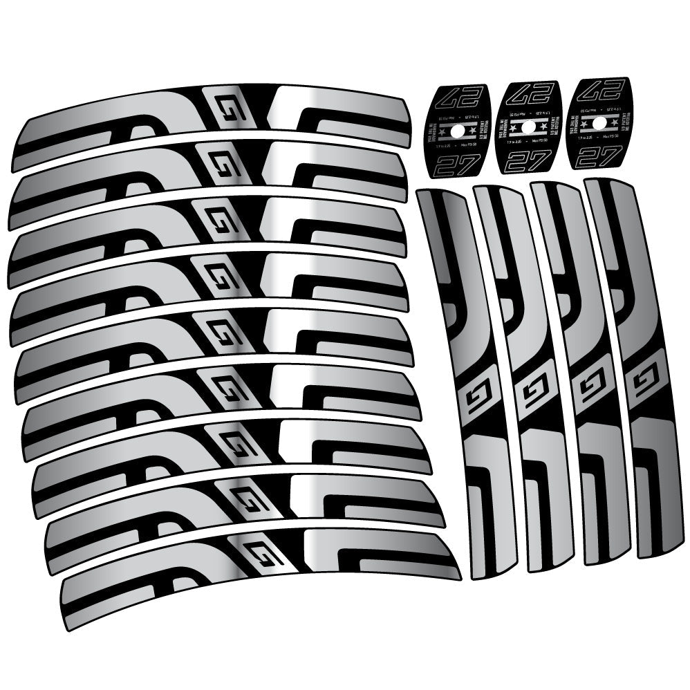 Stickers Enve G27 compatibles Autocollants roues VTT 29"