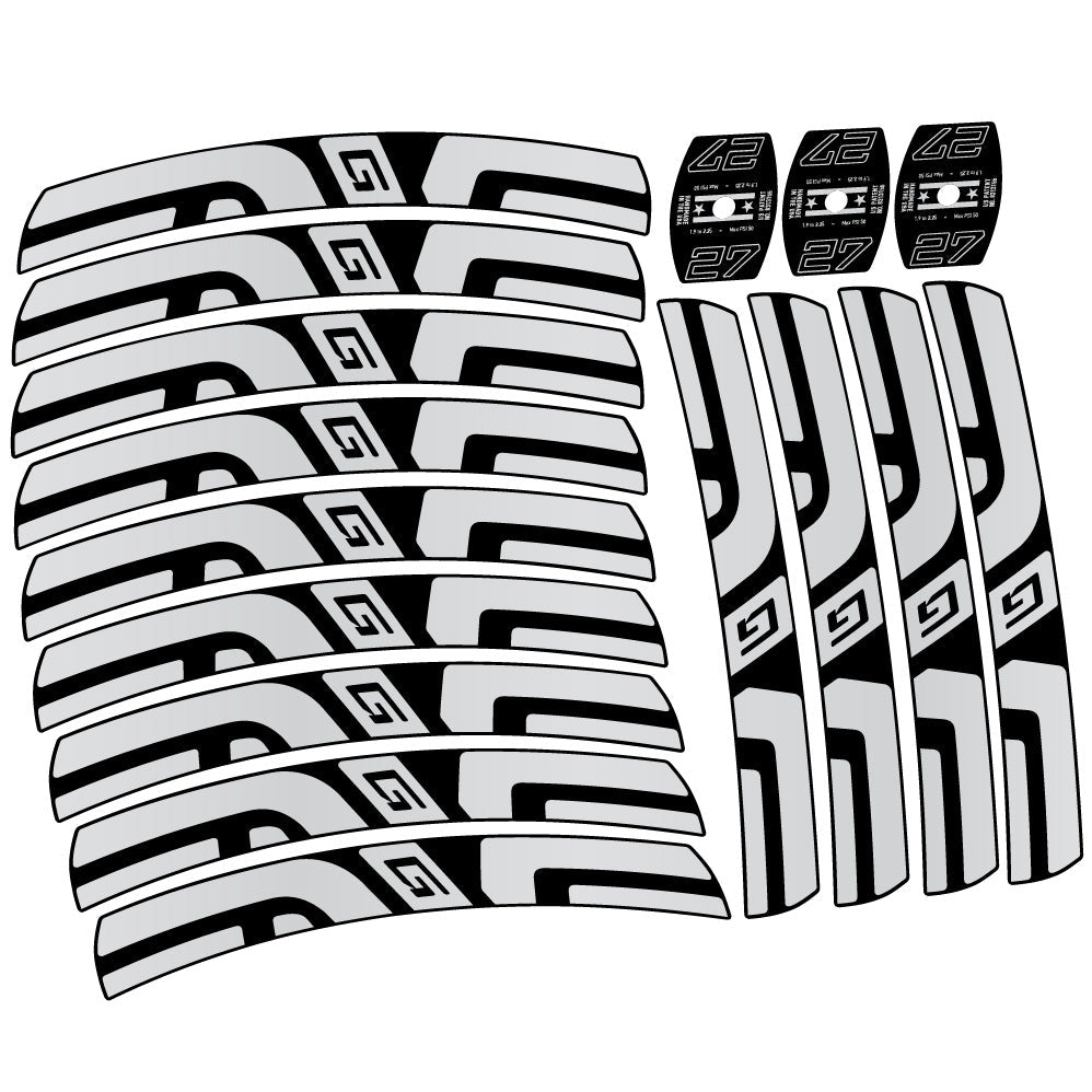 Stickers Enve G27 compatibles Autocollants roues VTT 29"