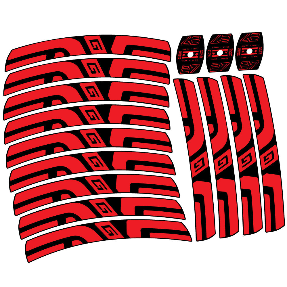 Stickers Enve G27 compatibles Autocollants roues VTT 29"