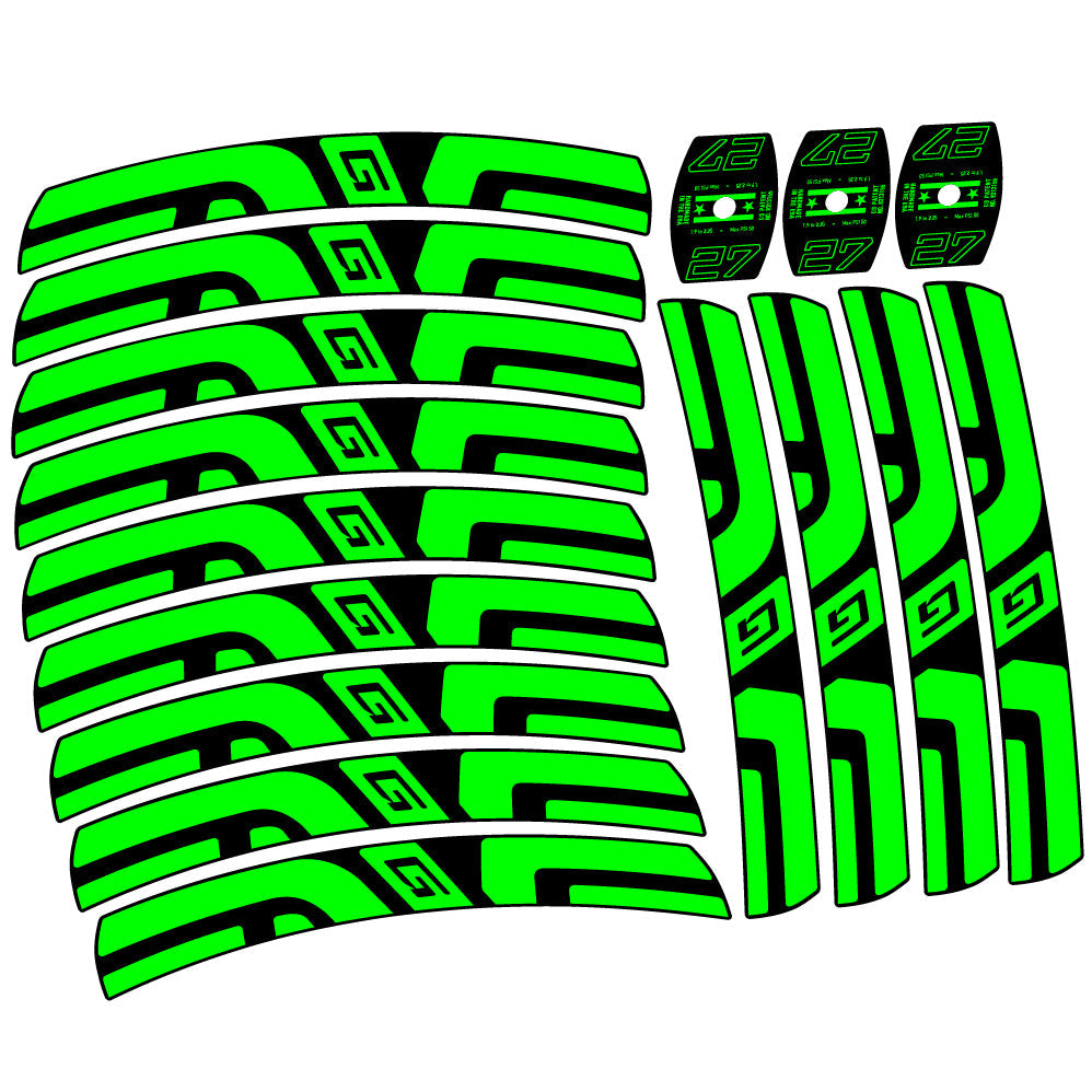 Stickers Enve G27 compatibles Autocollants roues VTT 29"