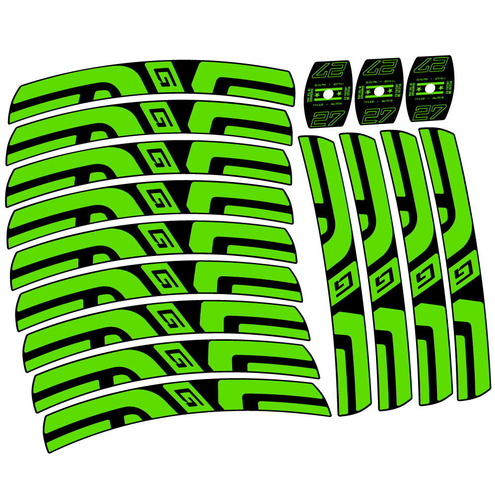 Stickers Enve G27 compatibles Autocollants roues VTT 29"