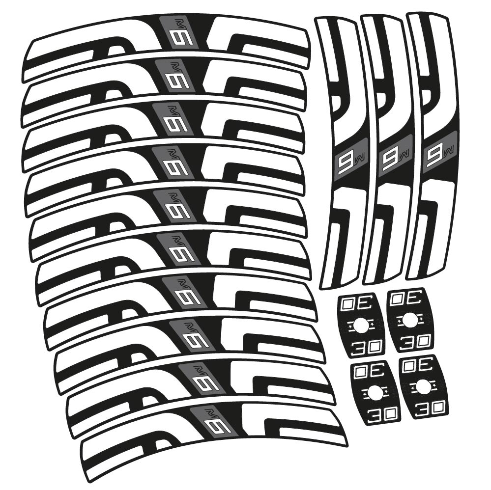 Stickers Enve M6 M630 20182020 compatibles Autocollants roues VTT 29"