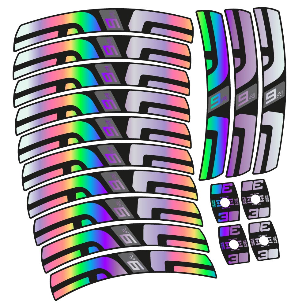 Stickers Enve M6 M630 20182020 compatibles Autocollants roues VTT 29"