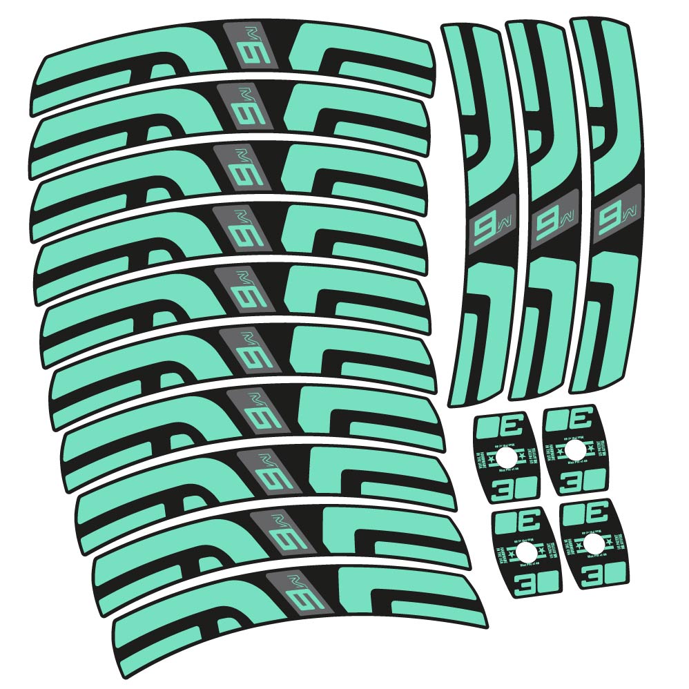 Stickers Enve M6 M630 20182020 compatibles Autocollants roues VTT 29"