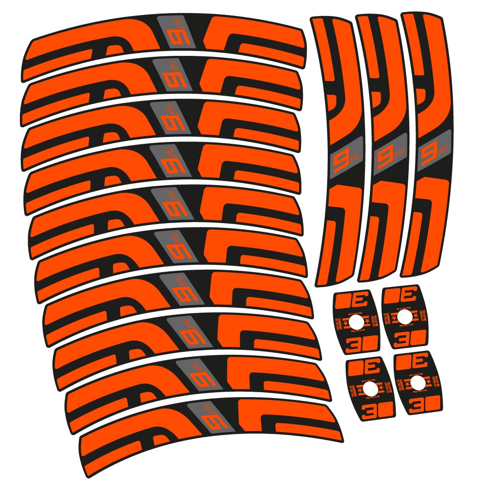Stickers Enve M6 M630 20182020 compatibles Autocollants roues VTT 29"