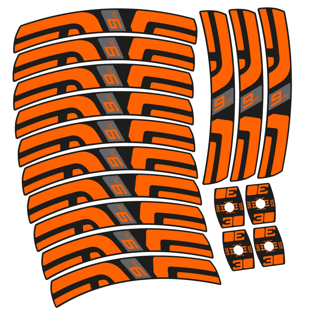 Stickers Enve M6 M630 20182020 compatibles Autocollants roues VTT 29"