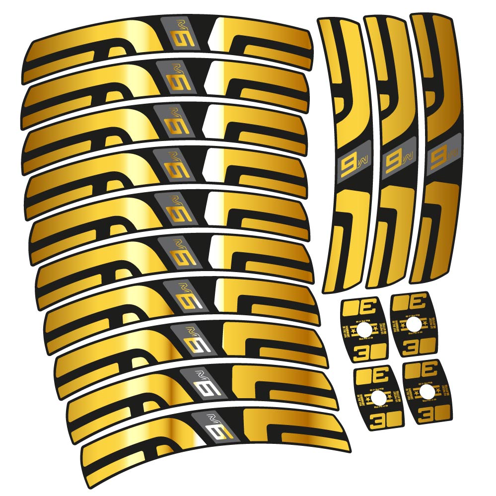 Stickers Enve M6 M630 20182020 compatibles Autocollants roues VTT 29"