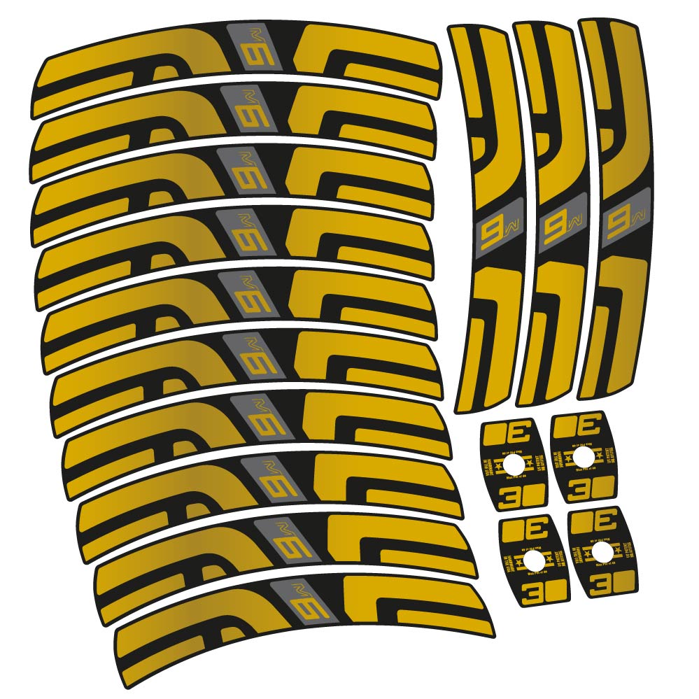 Stickers Enve M6 M630 20182020 compatibles Autocollants roues VTT 29"