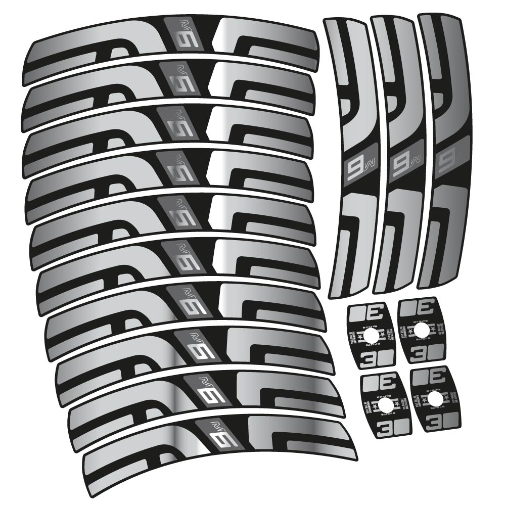 Stickers Enve M6 M630 20182020 compatibles Autocollants roues VTT 29"