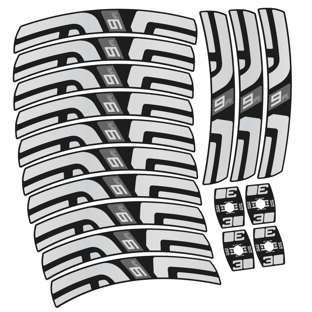 Stickers Enve M6 M630 20182020 compatibles Autocollants roues VTT 29"
