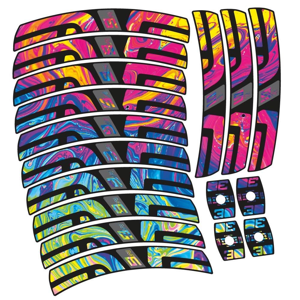 Stickers Enve M6 M630 20182020 compatibles Autocollants roues VTT 29"