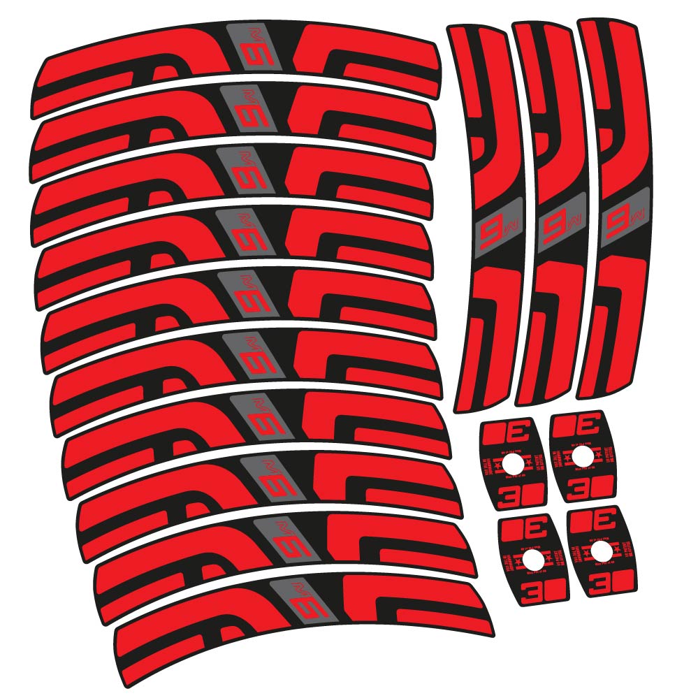 Stickers Enve M6 M630 20182020 compatibles Autocollants roues VTT 29"