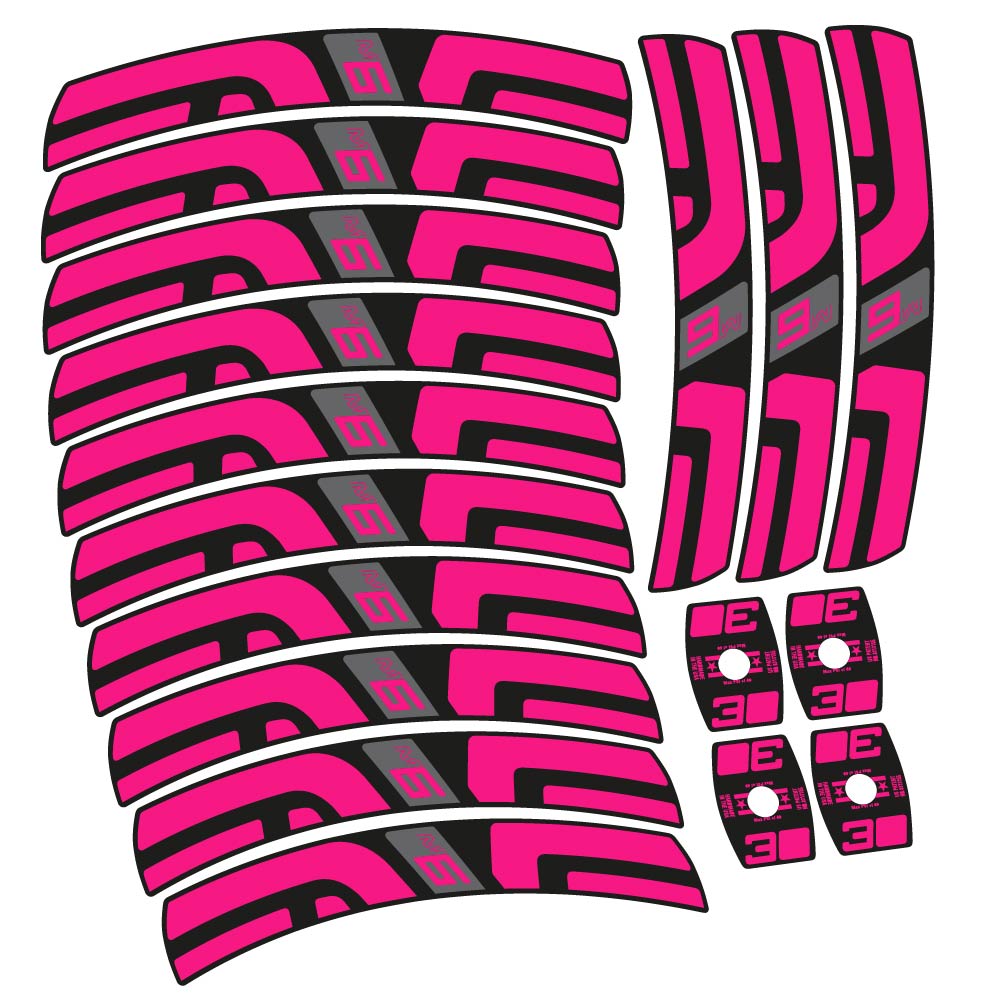 Stickers Enve M6 M630 20182020 compatibles Autocollants roues VTT 29"