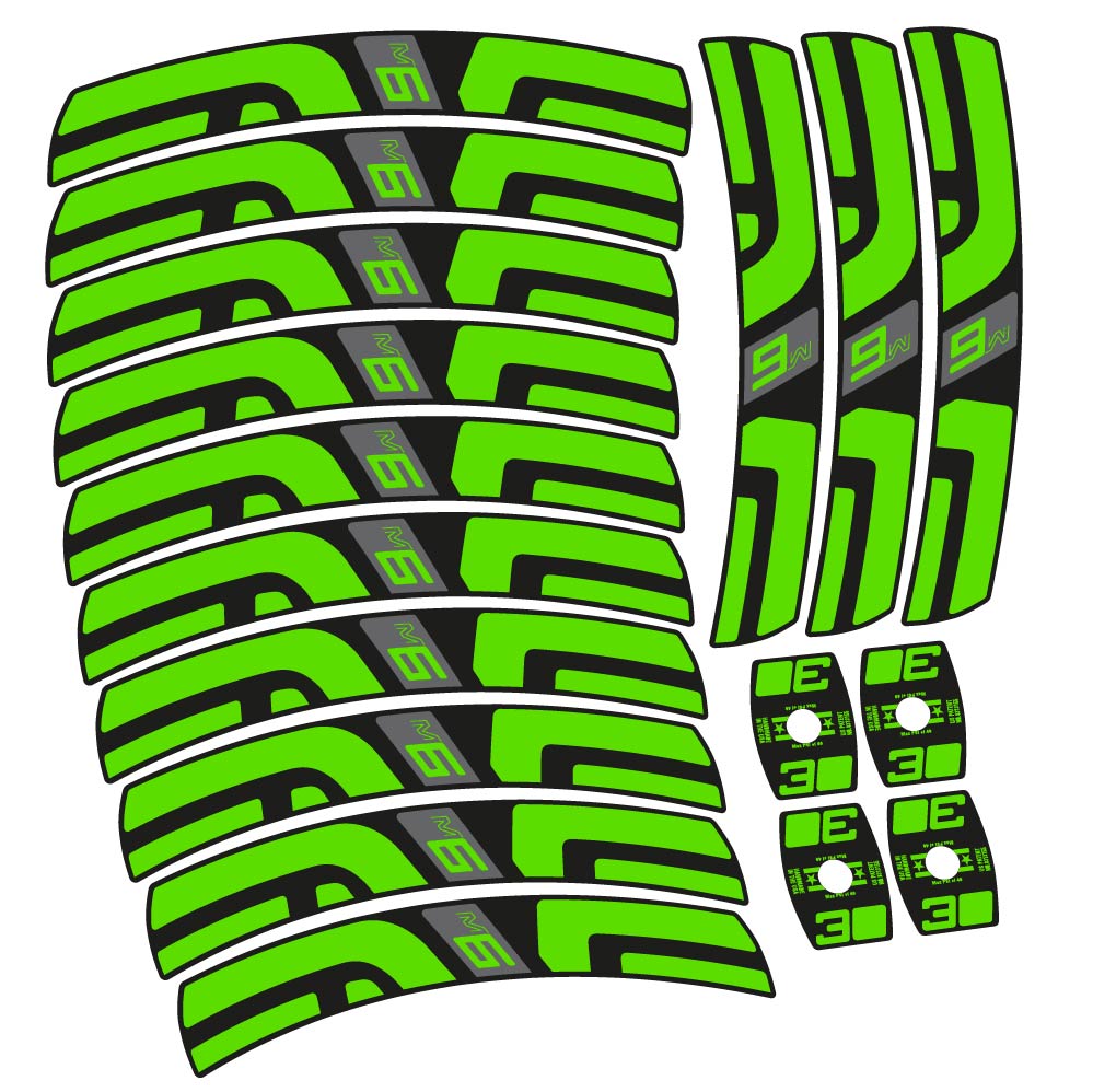 Stickers Enve M6 M630 20182020 compatibles Autocollants roues VTT 29"