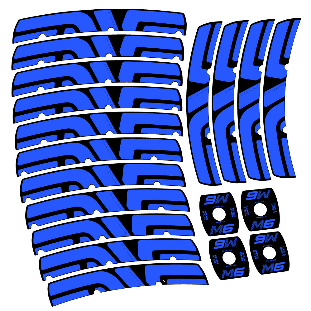 Stickers Enve M Series M6 compatibles Autocollants roues VTT 29"