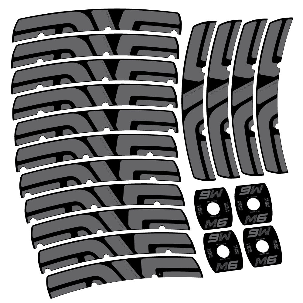 Stickers Enve M Series M6 compatibles Autocollants roues VTT 29"