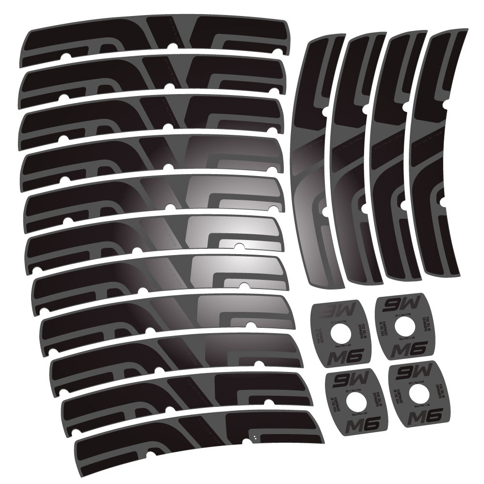 Stickers Enve M Series M6 compatibles Autocollants roues VTT 29"